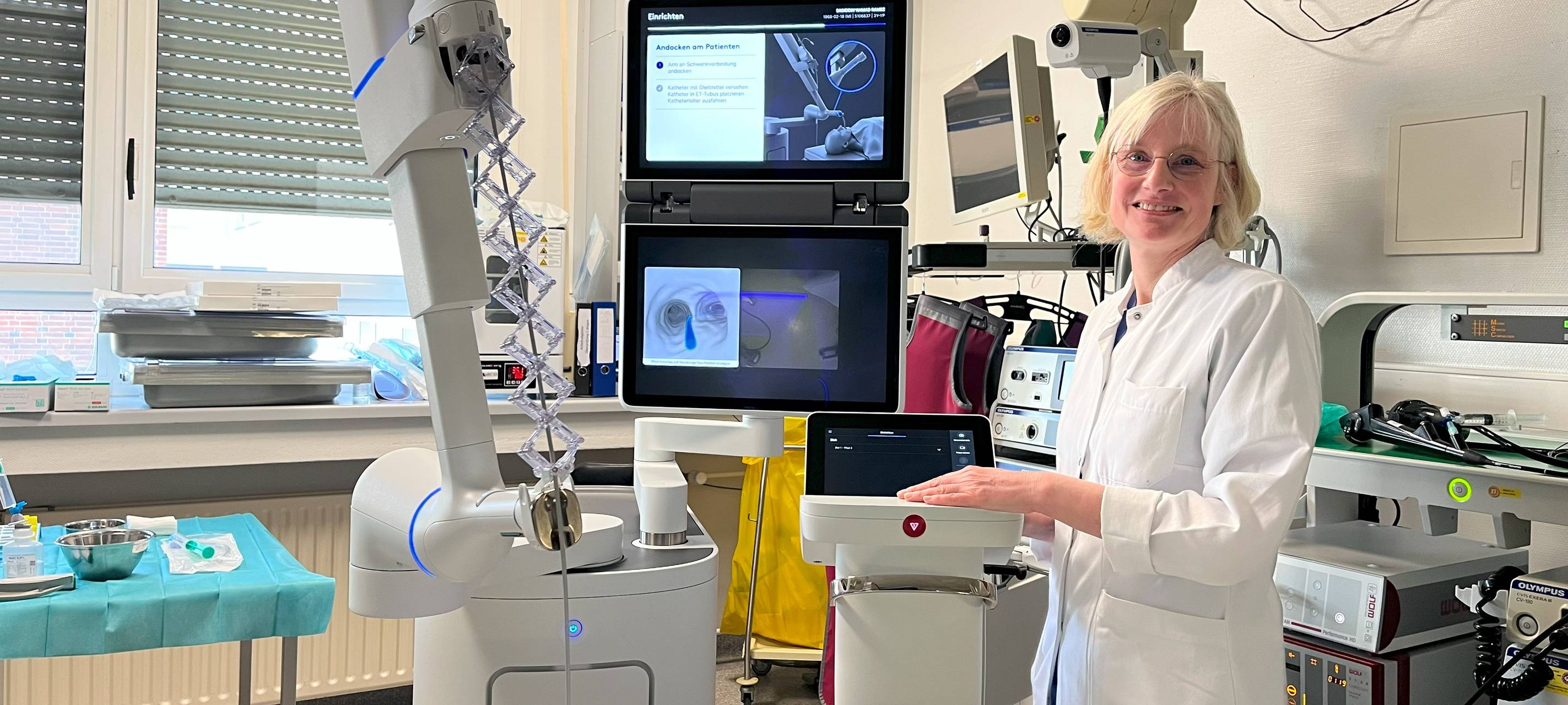 Lungenklinik Hemer: Neue Roboter gegen Krebs