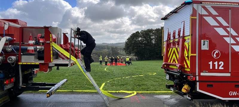Hochwasser-Übung: Sperrungen in Lüdenscheid