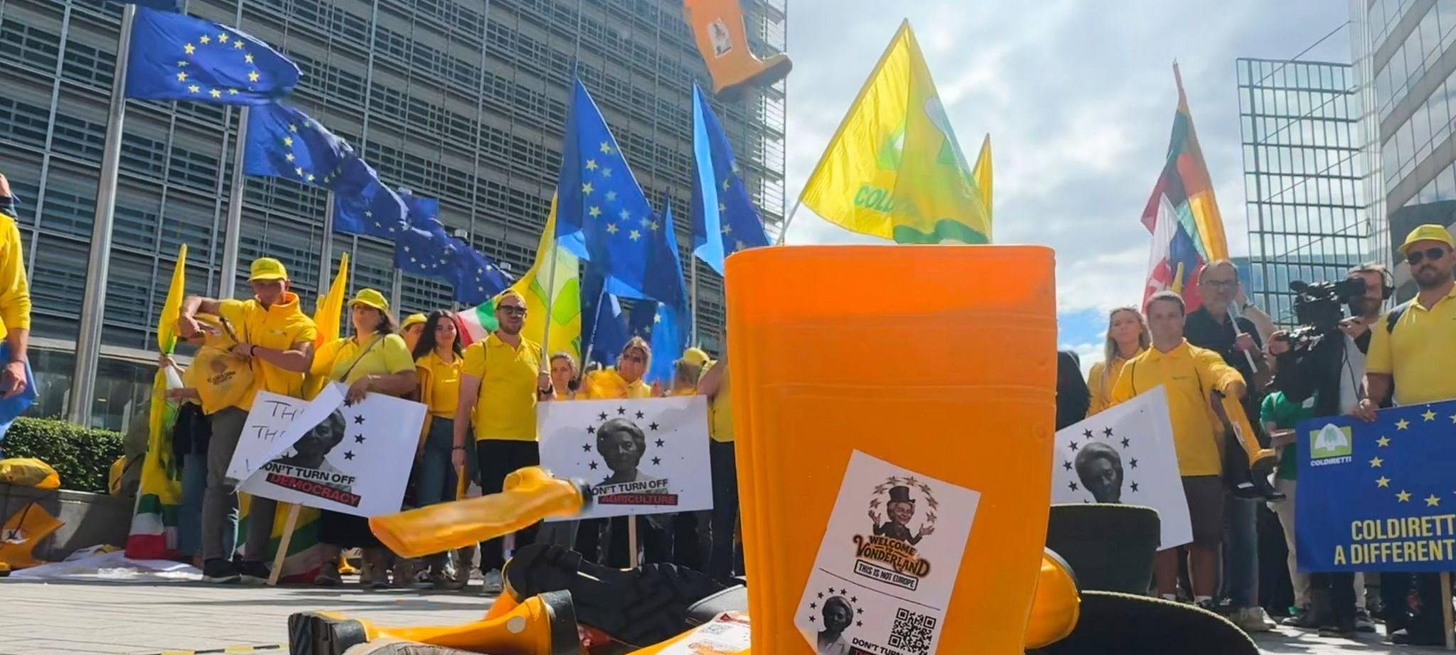 Bauernproteste zum EU-Haushalt