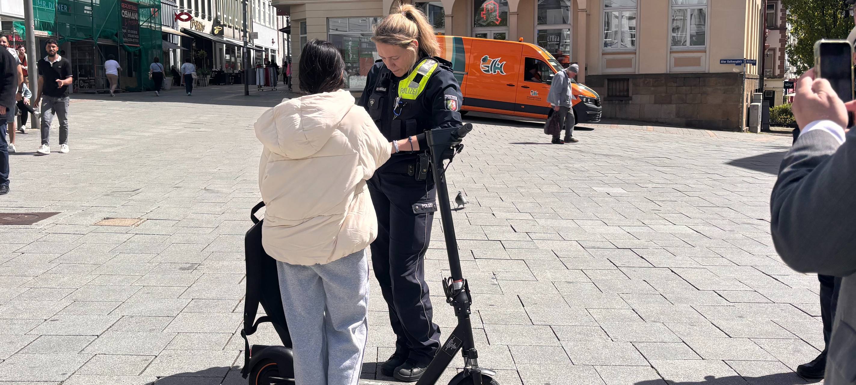 Polizei MK kontrolliert Zweiräder bei Aktionstag