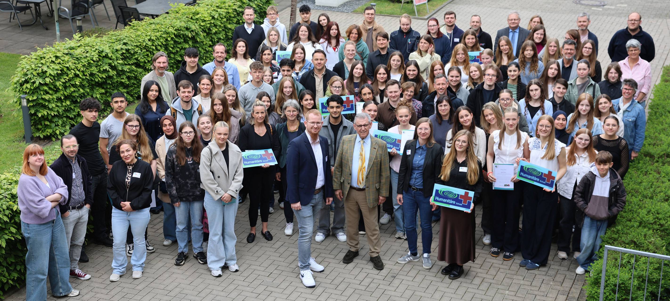 Drei MK-Schulen für humanitäres Engagement geehrt