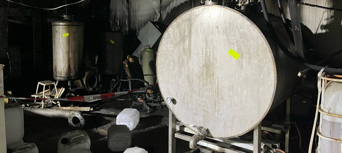 Brand in Halver legt mutmaßliches Drogenlabor frei