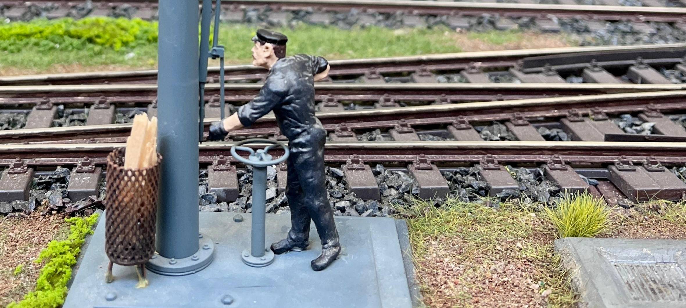 Riesige Modellbahn in Halver