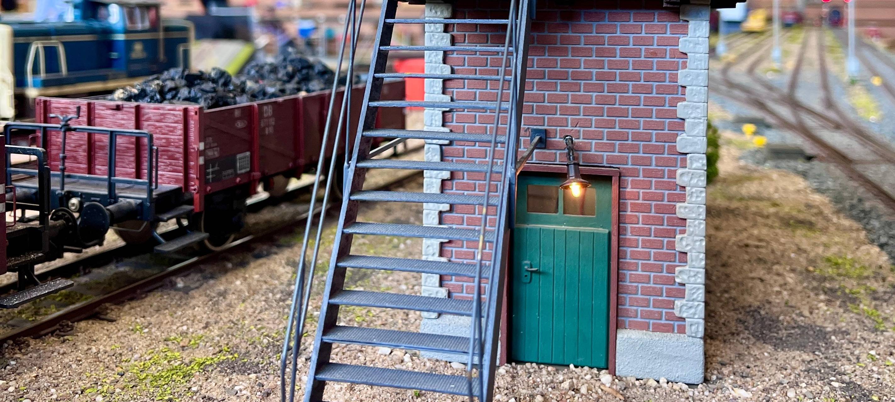 Riesige Modellbahn in Halver