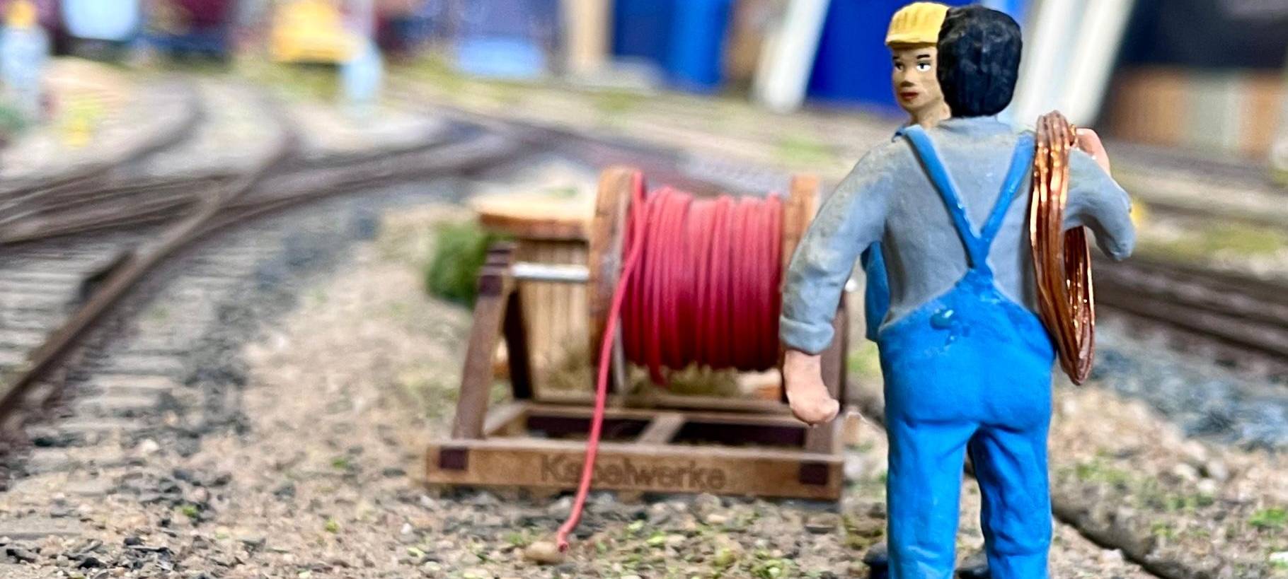 Riesige Modellbahn in Halver