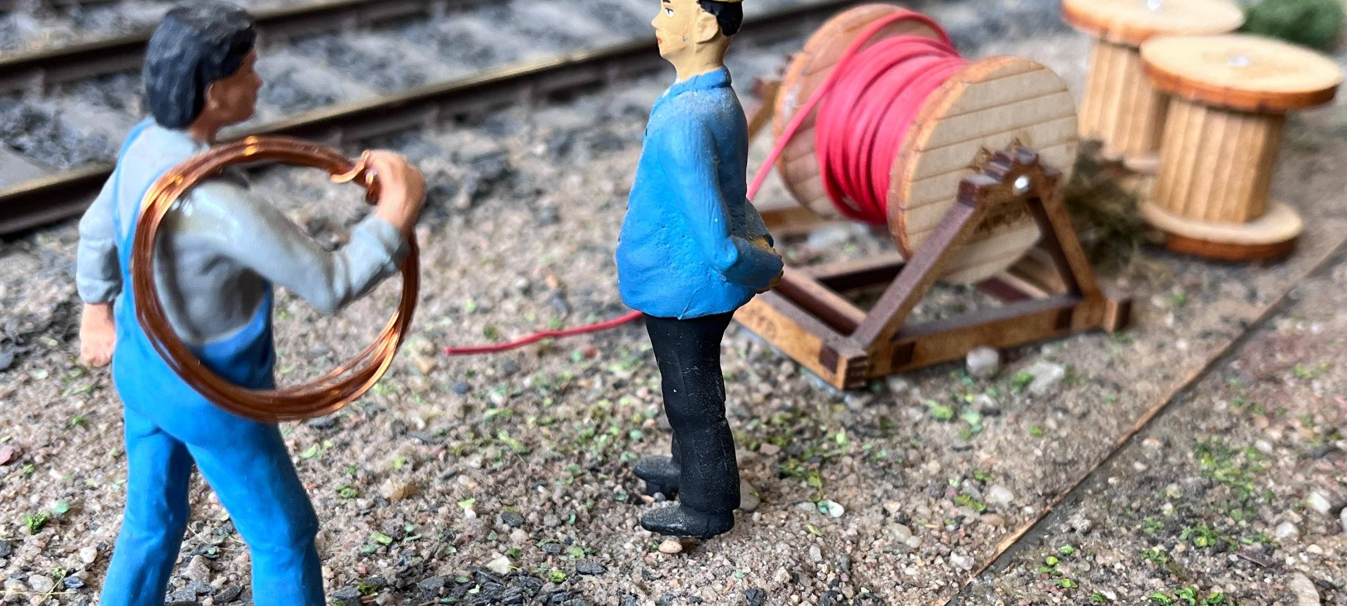 Riesige Modellbahn in Halver