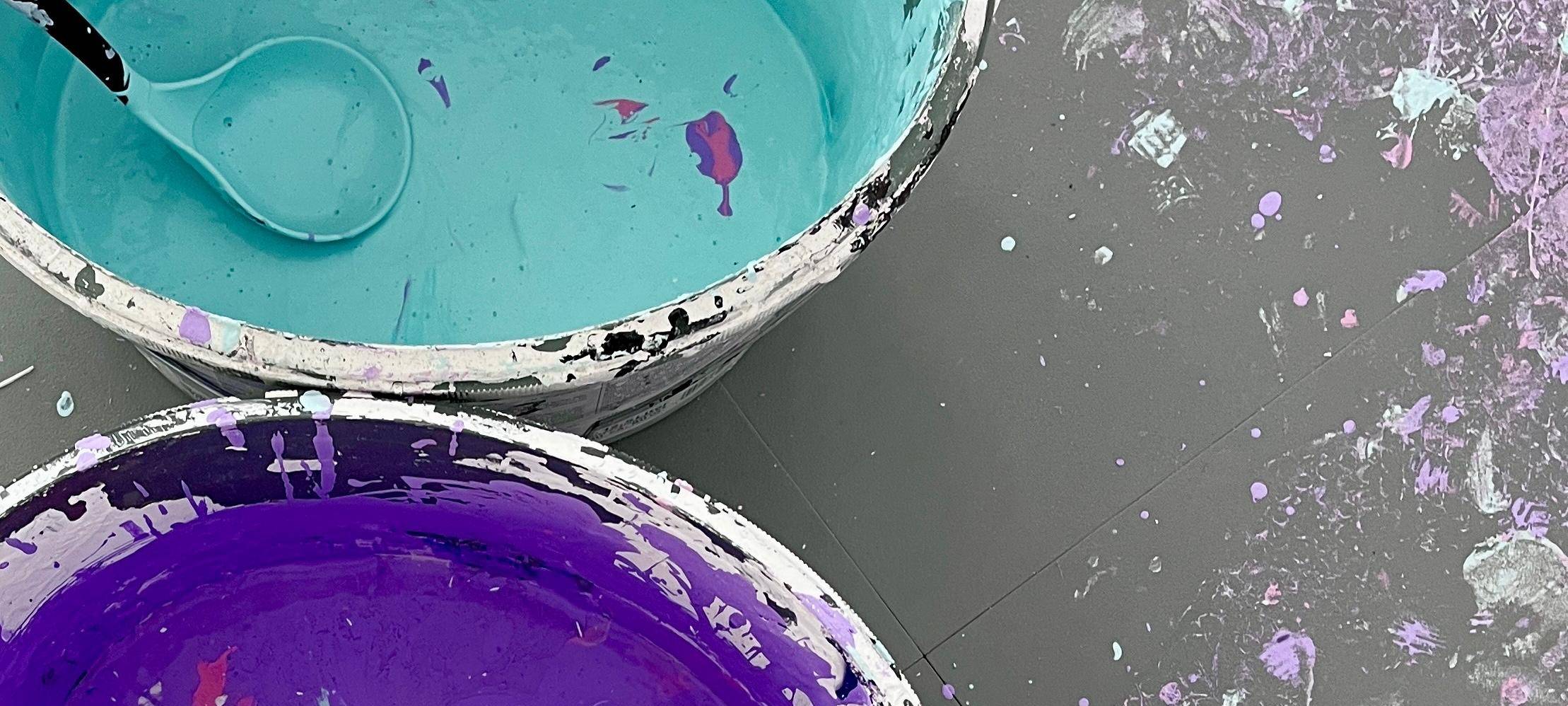 ARTROOM Menden: Mit Farbe um sich werfen!