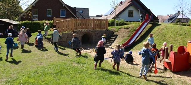 Kita in Menden-Bösperde mit neuem Spielbereich