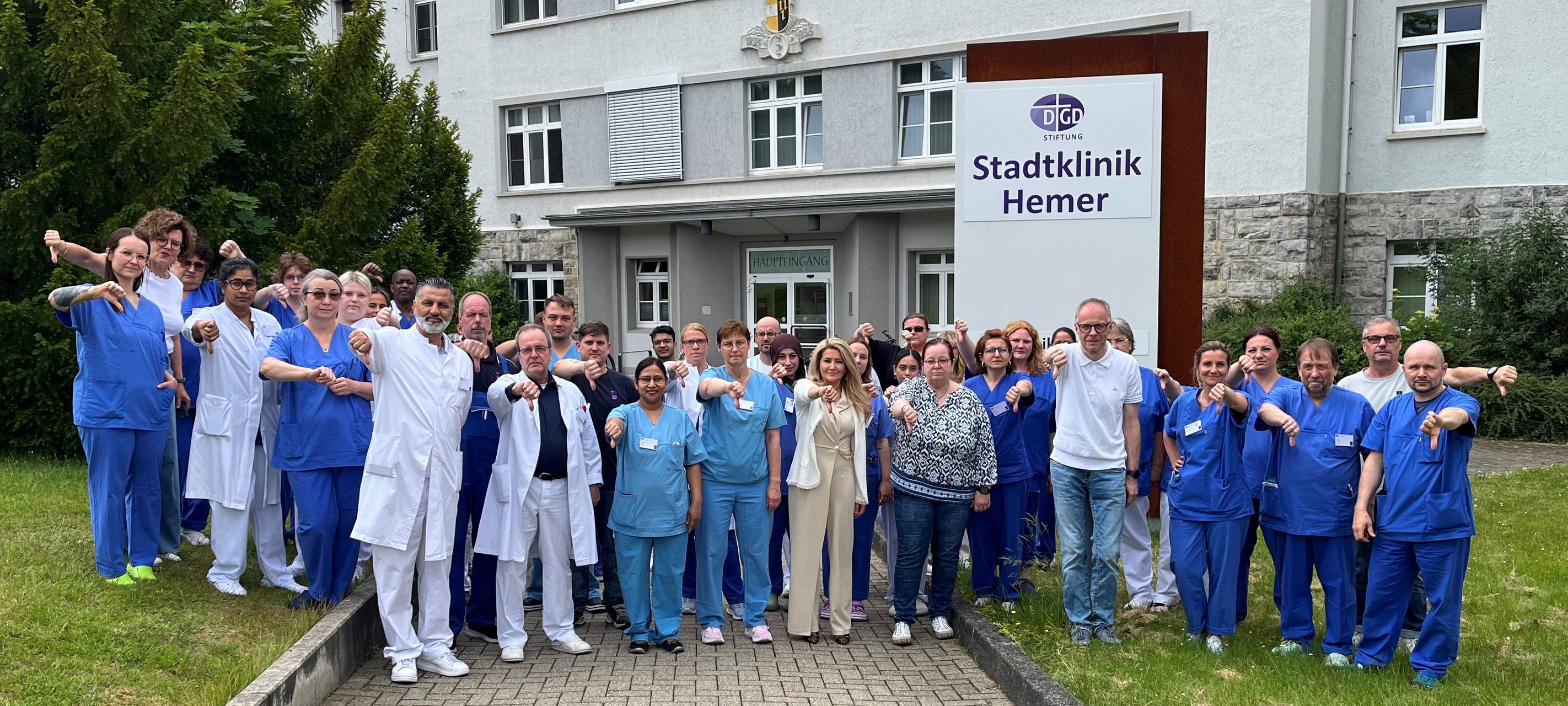 Kliniken in Hemer gegen Regierungs-Sparpläne
