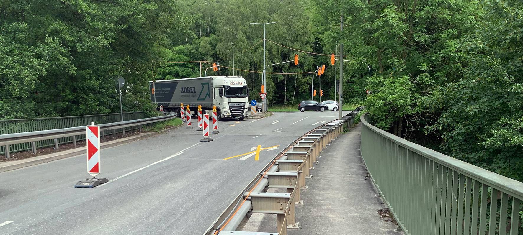 Brücke bei Iserlohn-Stenglingsen wieder frei