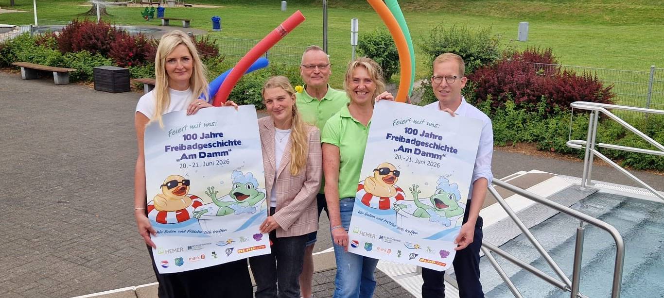 Hemer feiert 100 Jahre Freibad