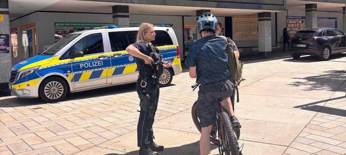 E-Scooter- und Fahrrad-Kontrollen in Lüdenscheid