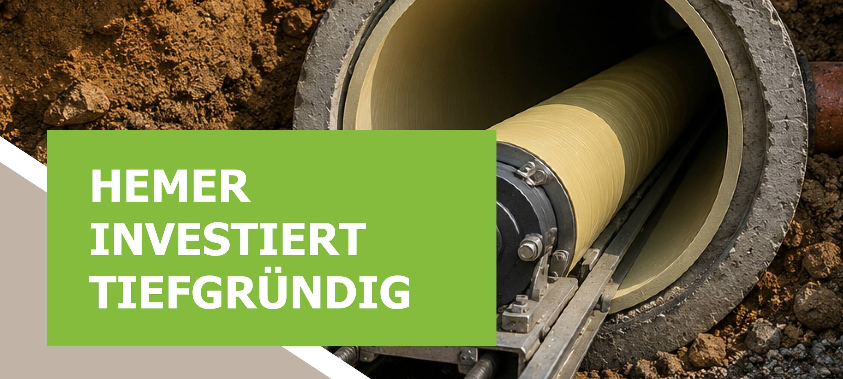 Hemer erneuert sechs Kilometer Kanalnetz