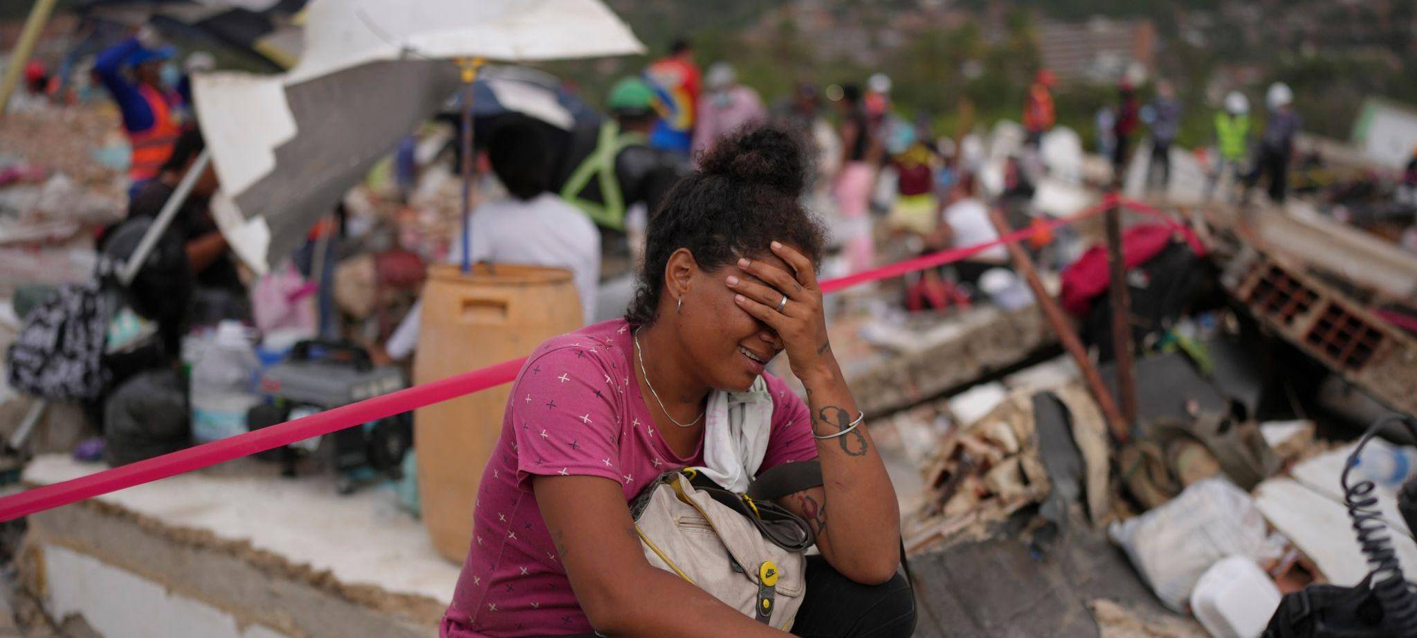 Nach den Erdbeben in Venezuela