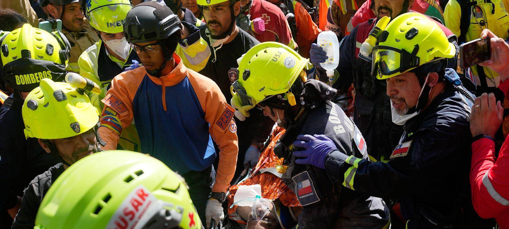 Nach den Erdbeben in Venezuela