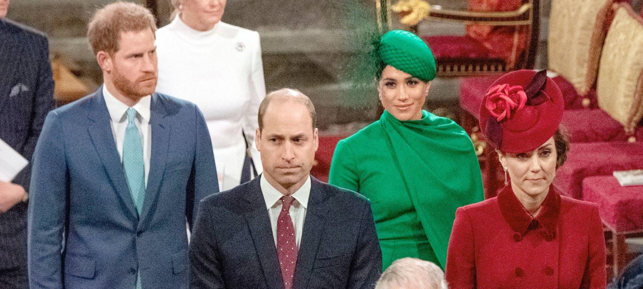 Britisches Königshaus - Charles und Söhne William und Harry