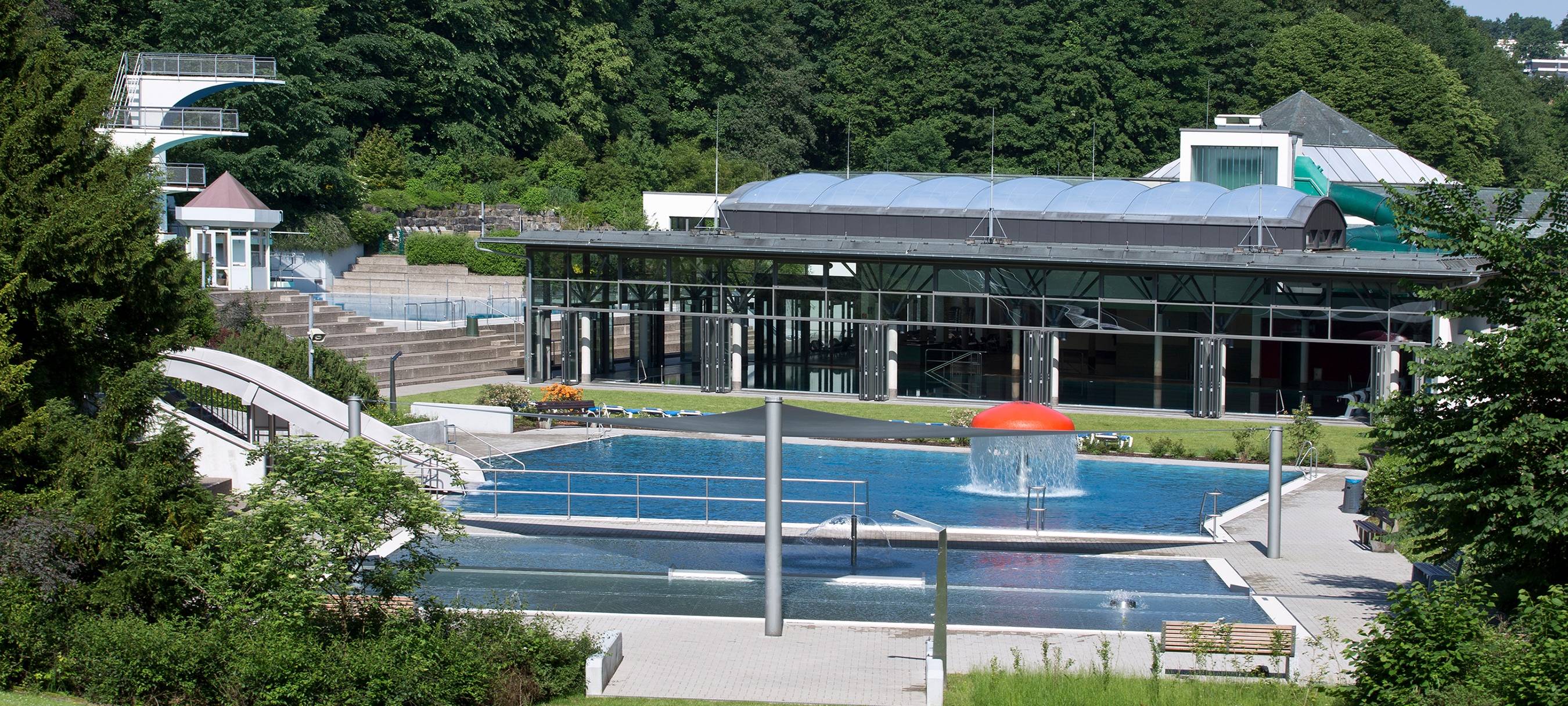 Dachschaden am Familienbad Nattenberg in Lüdenscheid