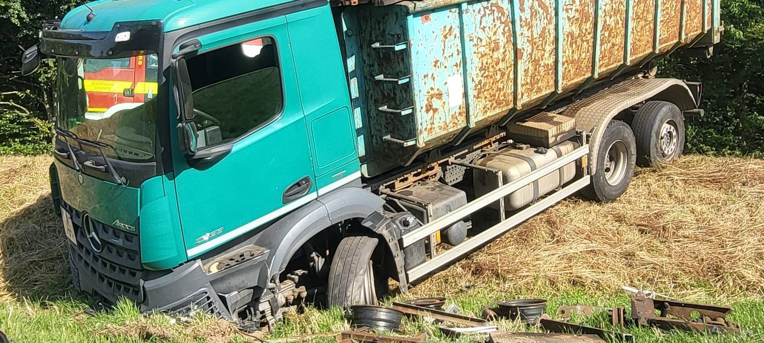 Schwerer Unfall auf B237 in Kierspe