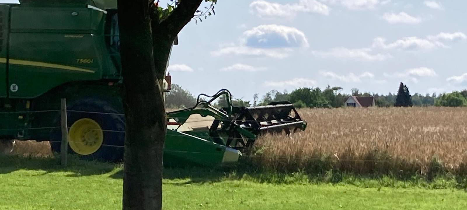 Vorsicht wegen Ernteverkehr im Märkischen Kreis