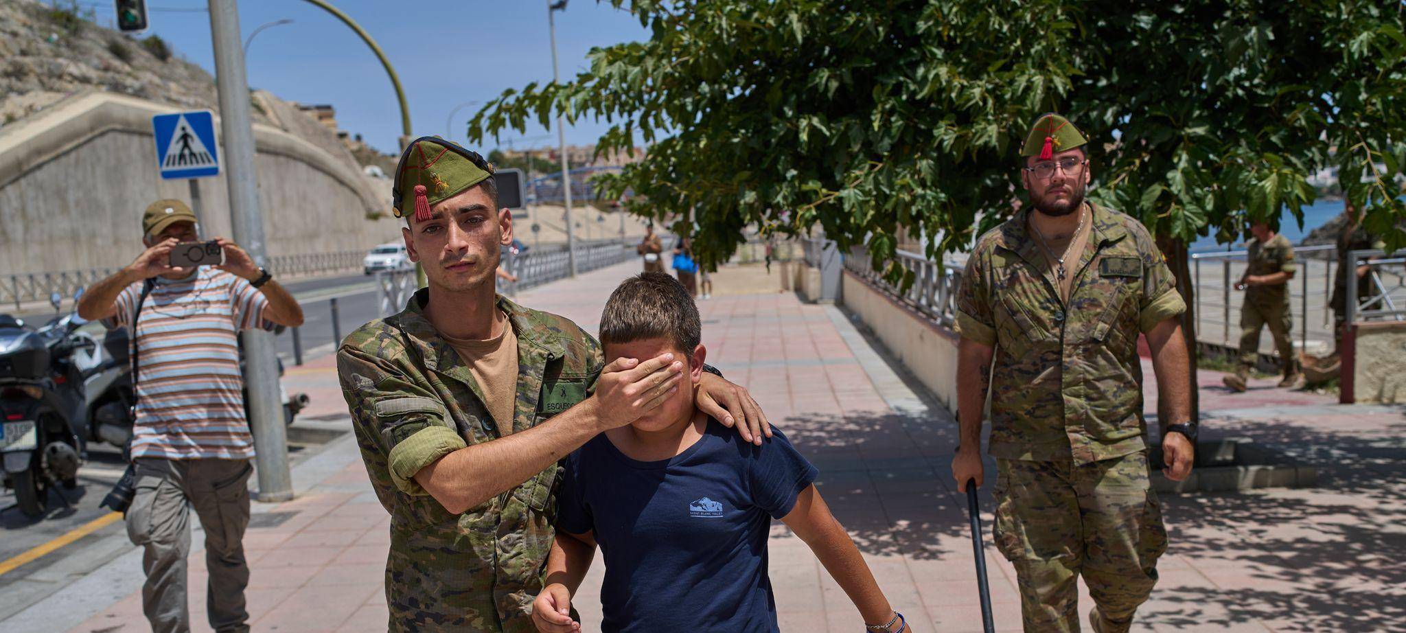 Migranten in Spanien - Ceuta