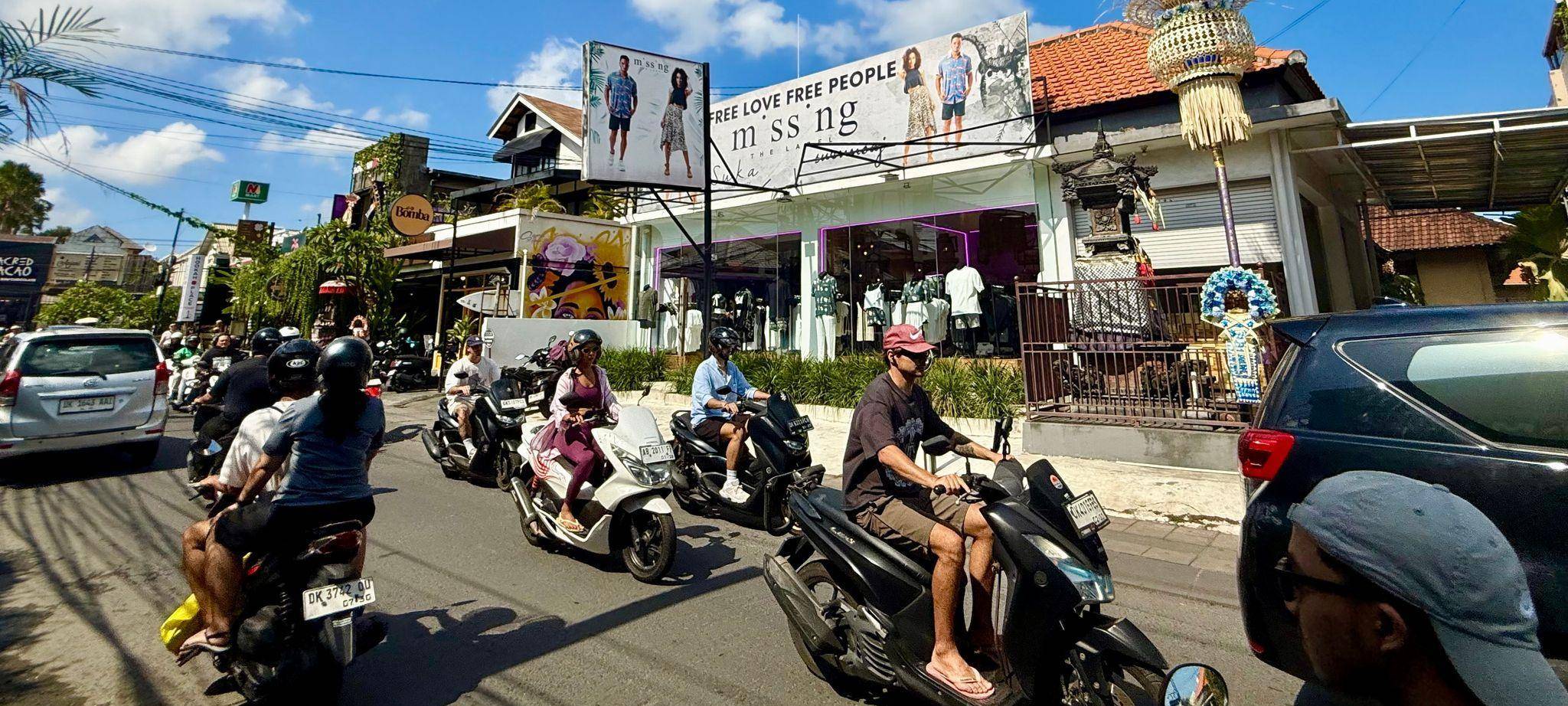 Verkehr auf Bali