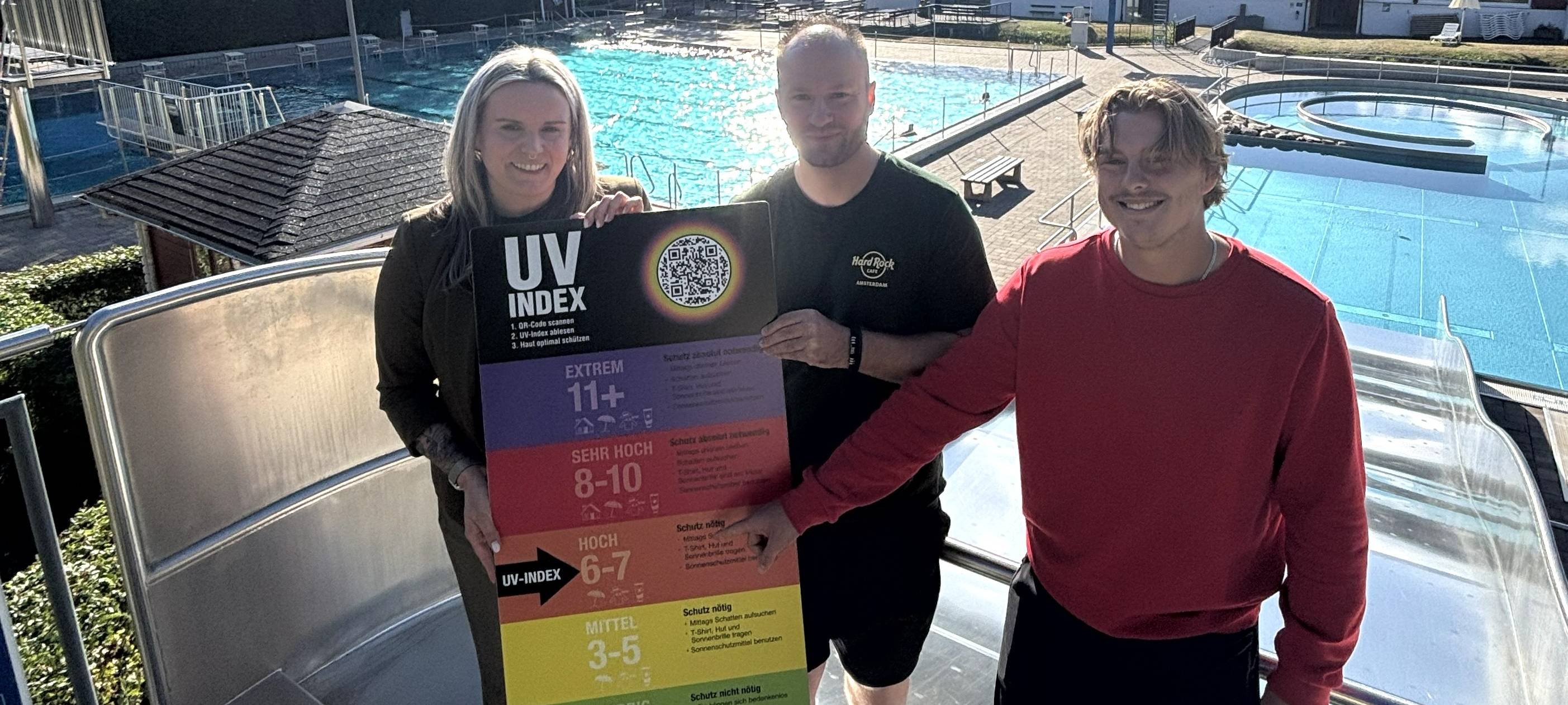 Hautkrebs vorbeugen: Freibad Herscheid informiert über