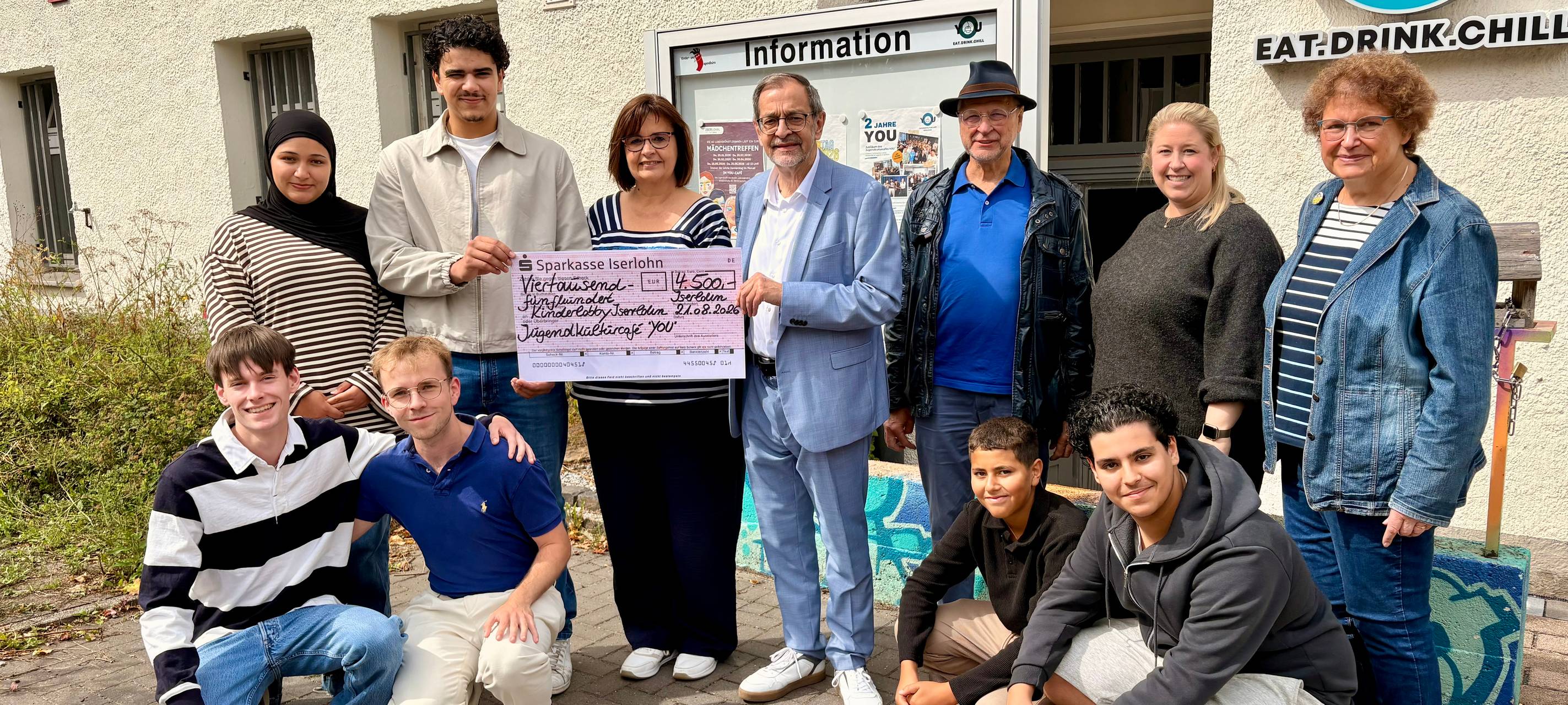 Neue Beleuchtung für Jugendcafé YOU in Iserlohn