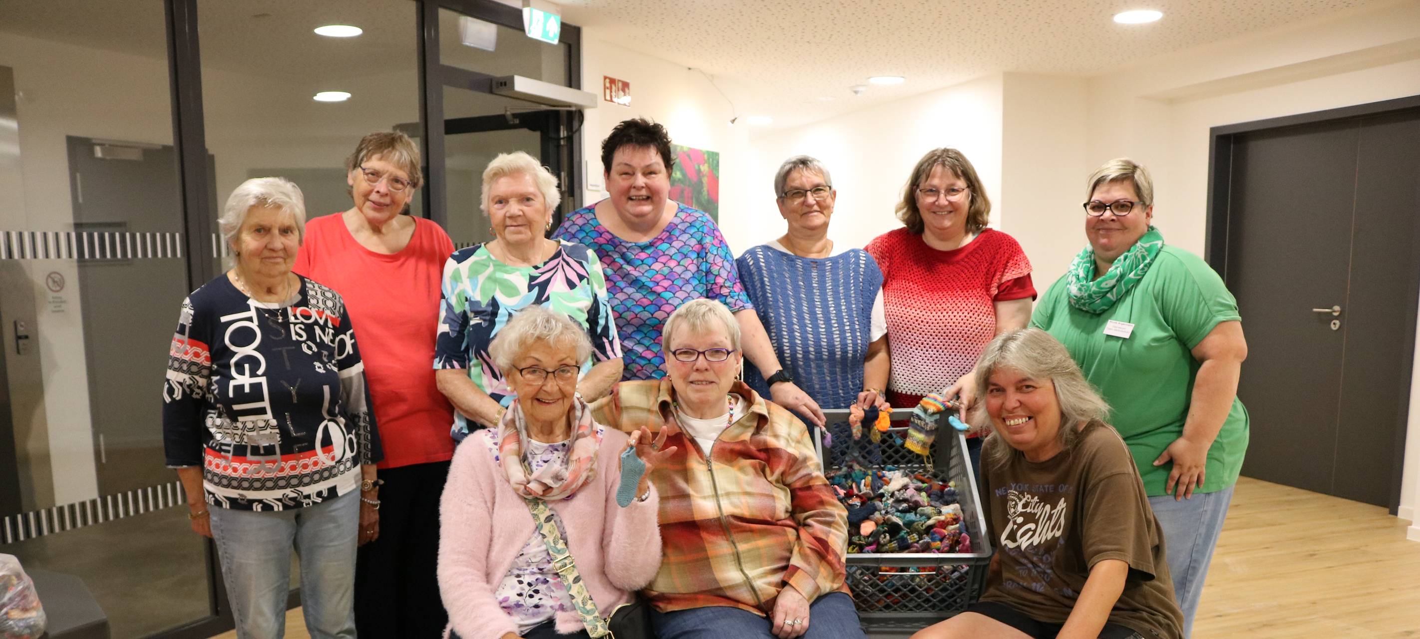 750 Söckchen für Mendens Stadtjubiläum