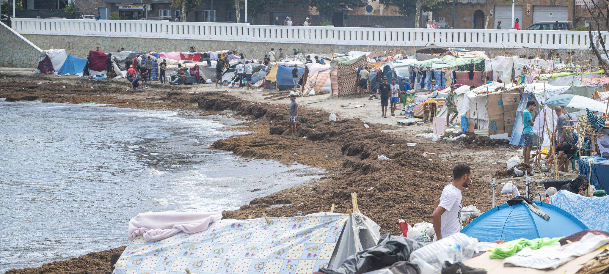 Migranten in Ceuta