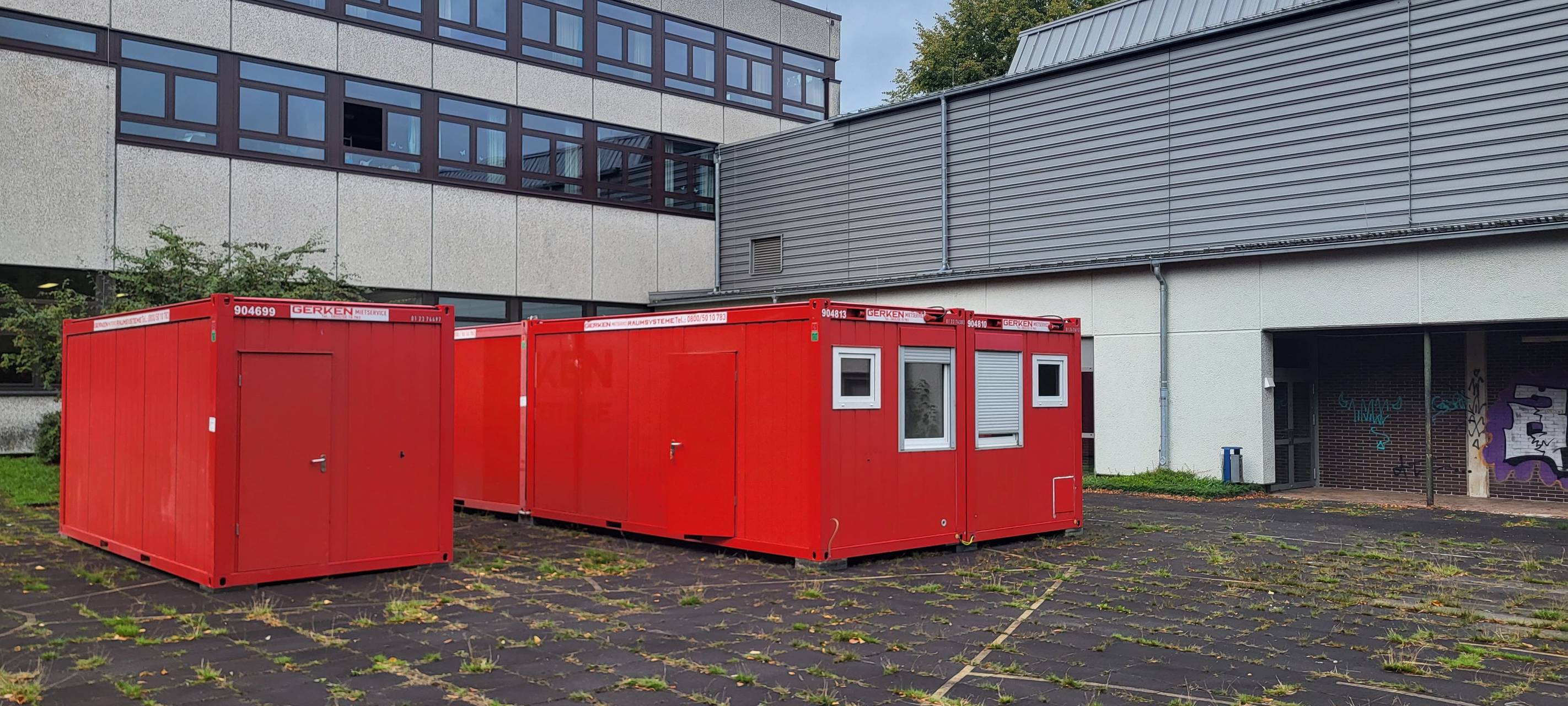 Lüdenscheid: Container-Lösung für gesperrte BGL-Sporthalle