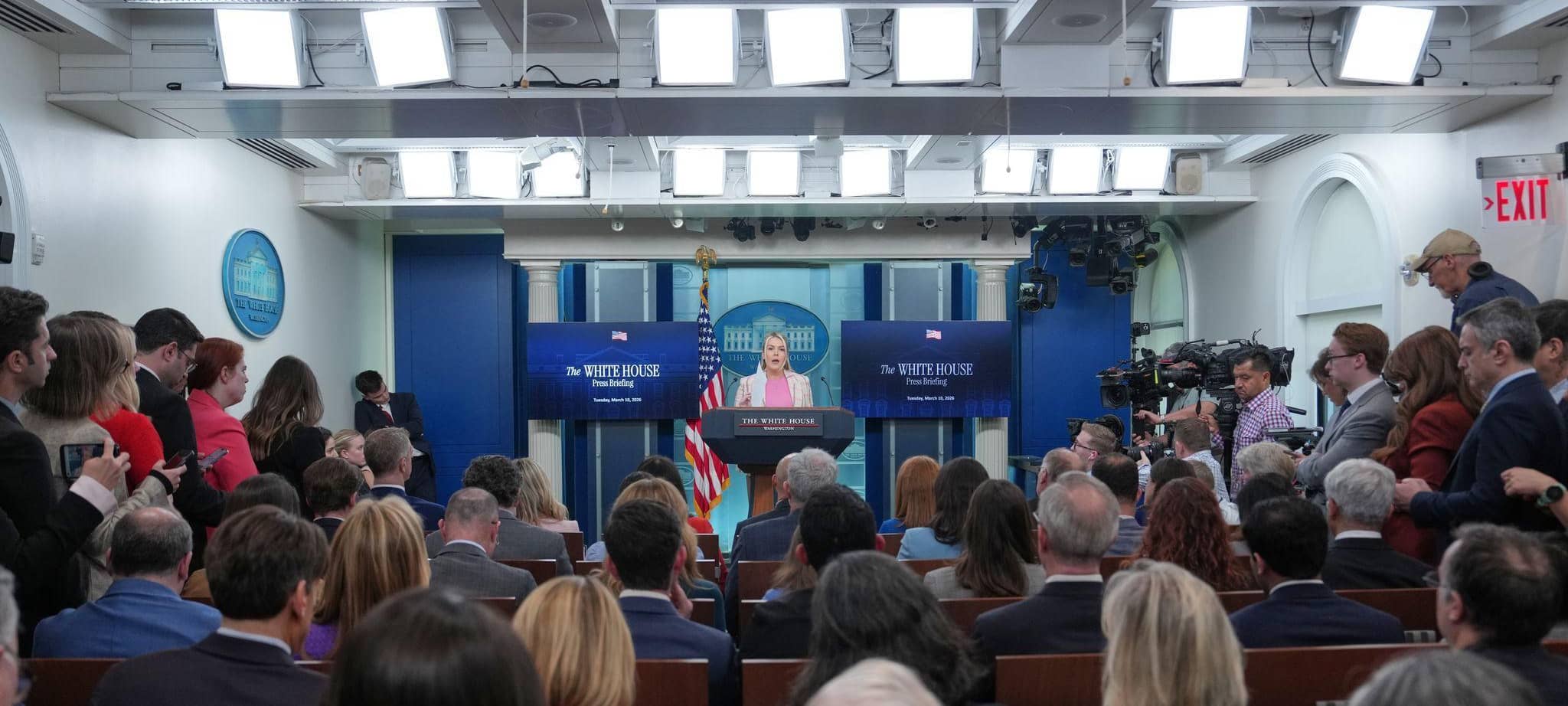 Pressekonferenz Weißes Haus