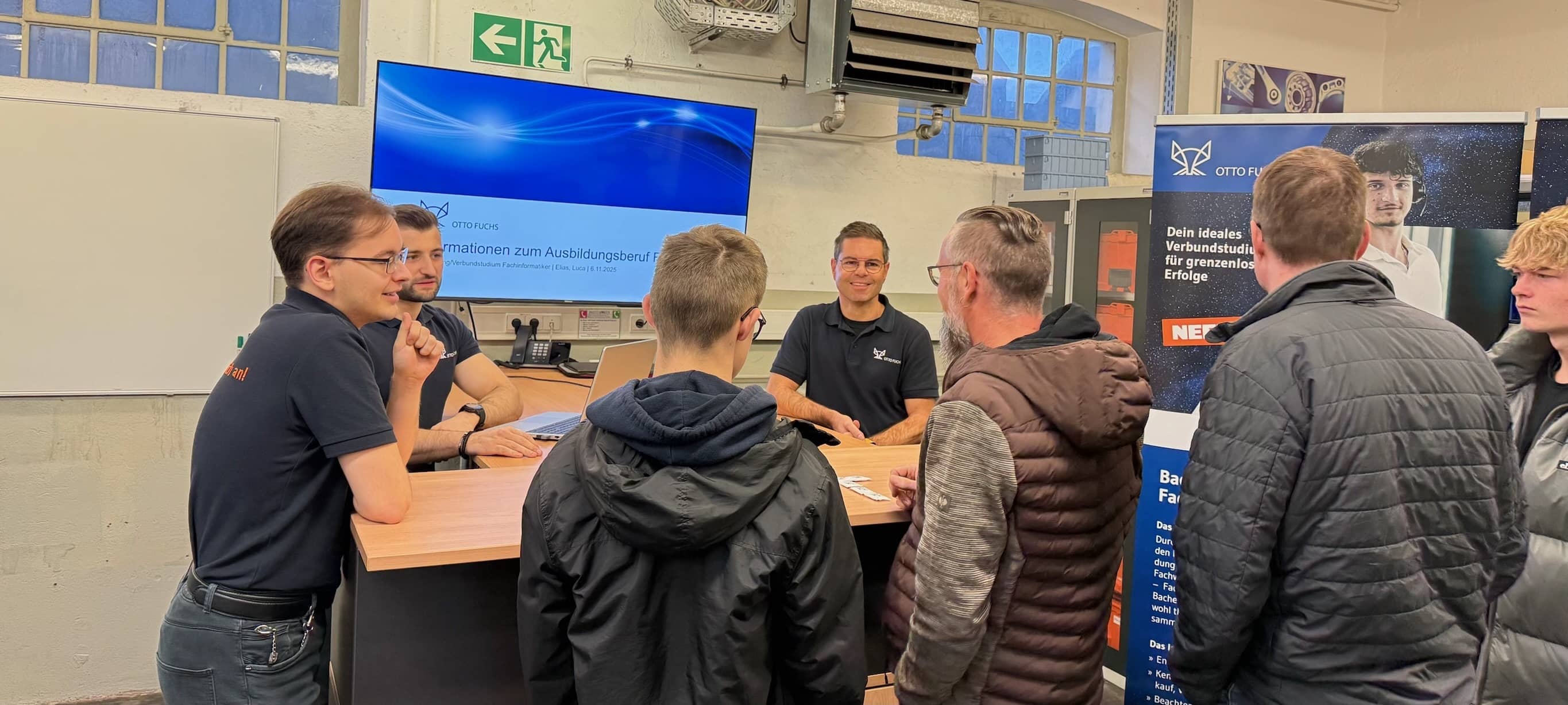 Ausbildung live erleben bei OTTO FUCHS in Meinerzhagen