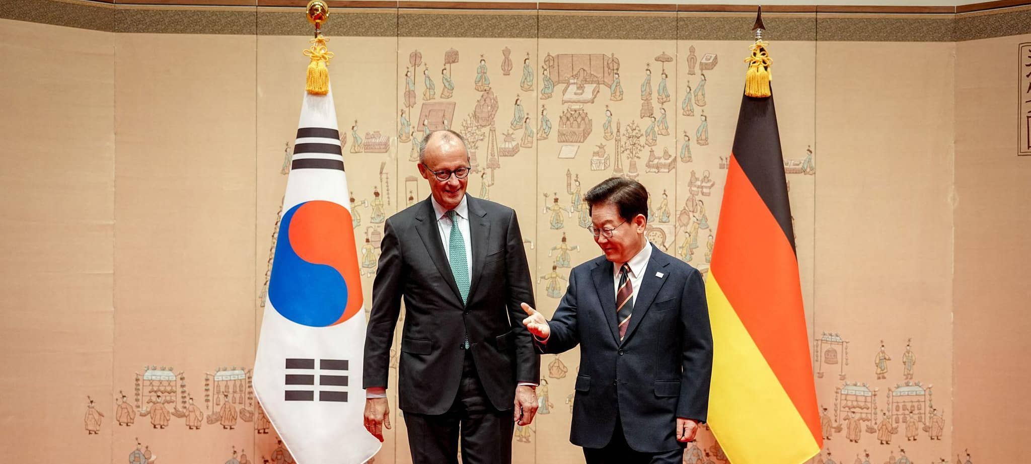 Bundeskanzler Merz reist nach Südkorea