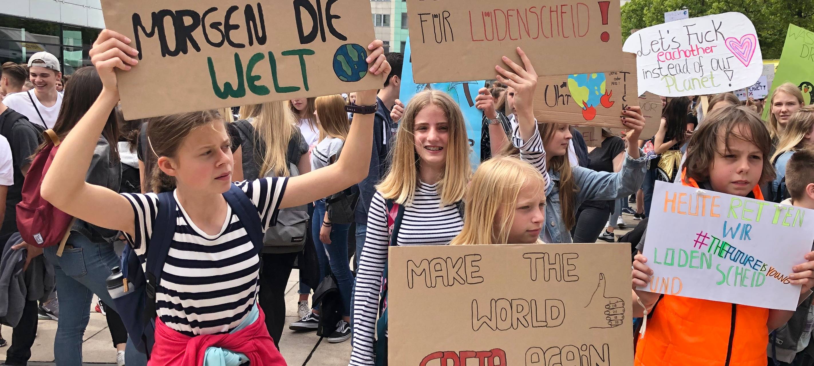 "Fridays for Future" in Lüdenscheid