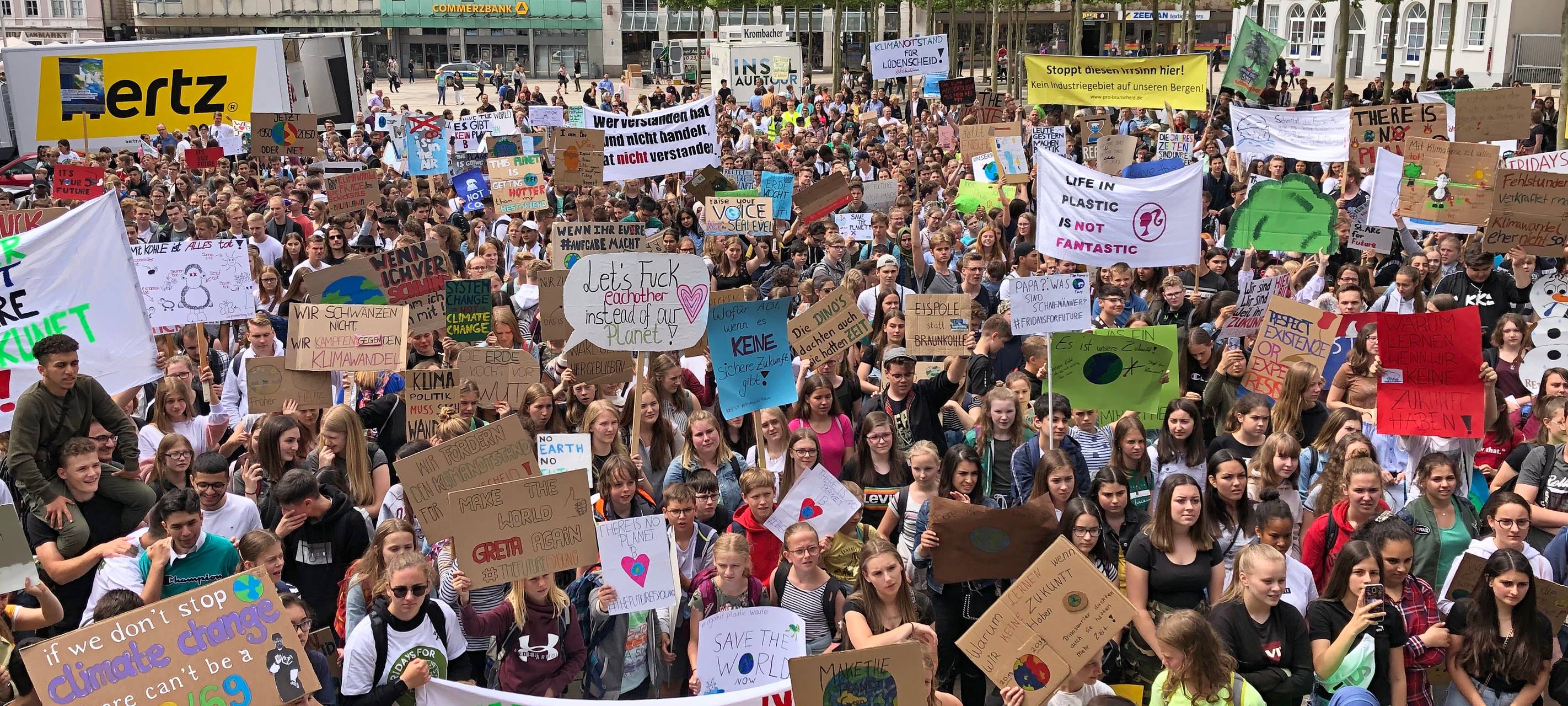 "Fridays for Future" in Lüdenscheid