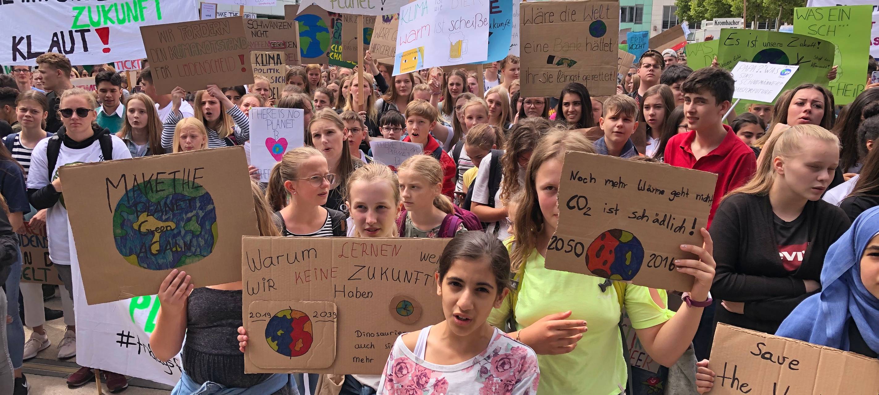 "Fridays for Future" in Lüdenscheid