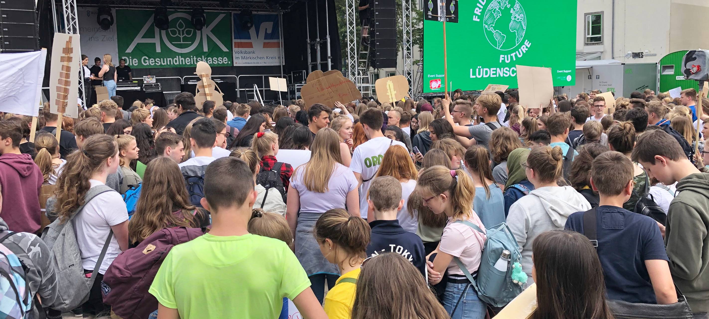 "Fridays for Future" in Lüdenscheid