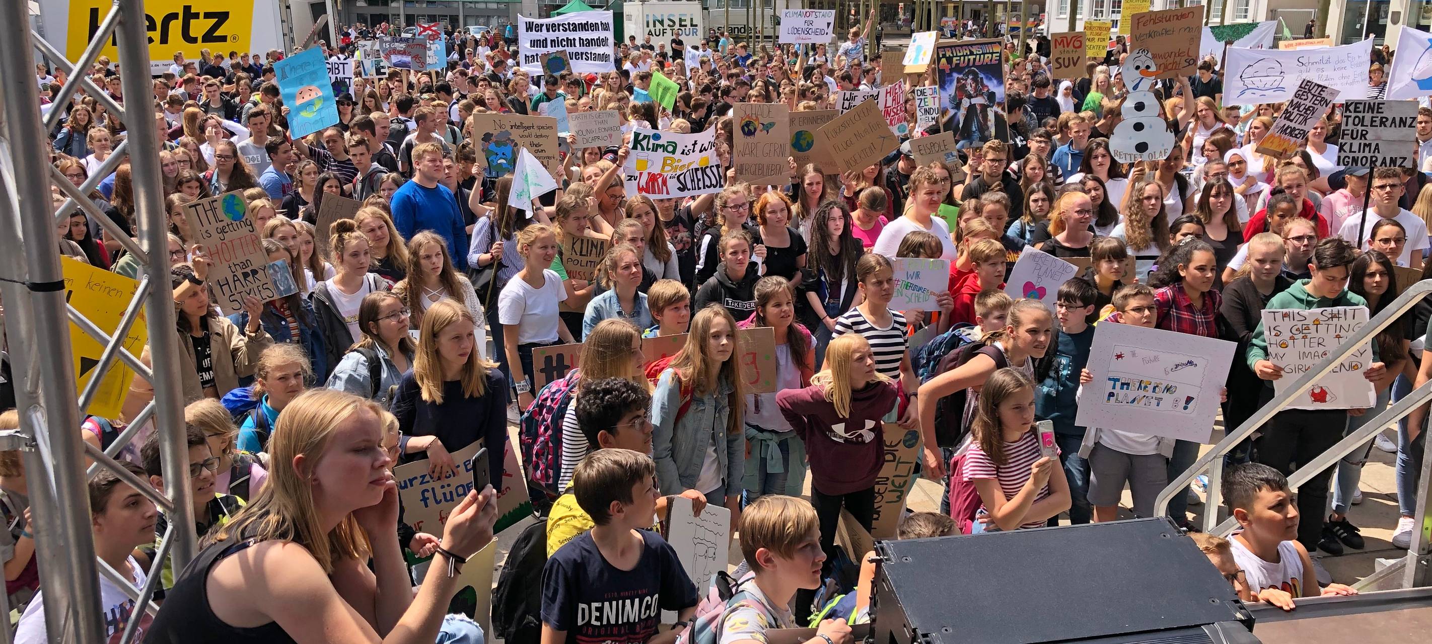 "Fridays for Future" in Lüdenscheid