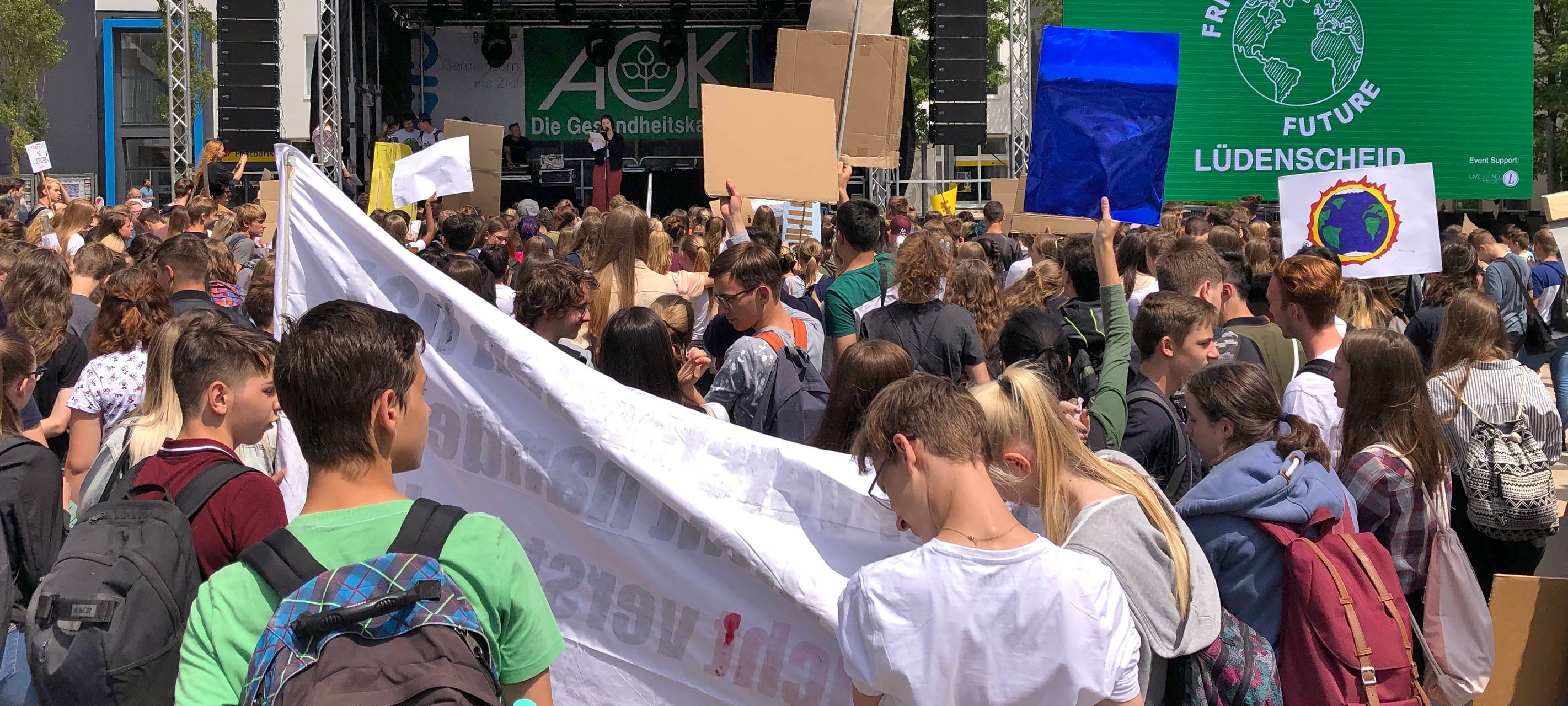 "Fridays for Future" in Lüdenscheid