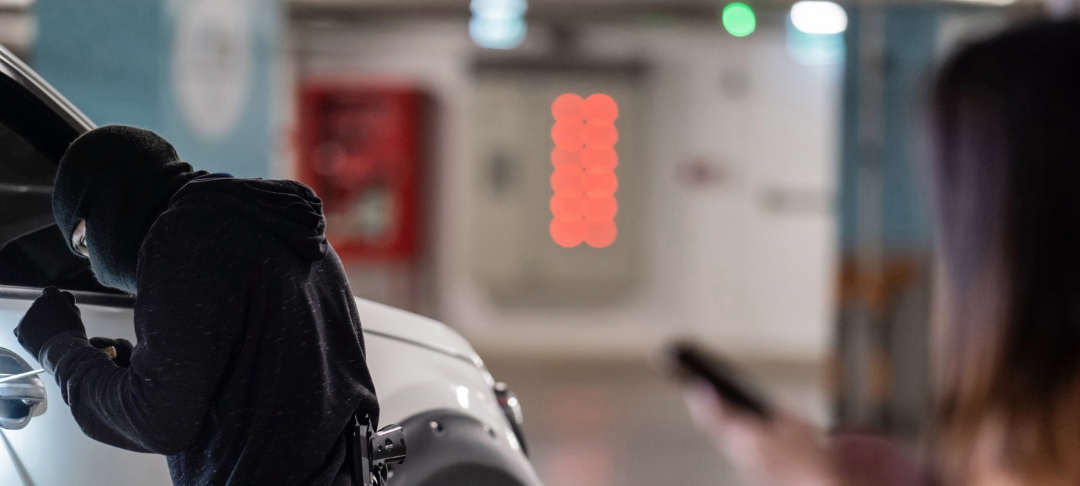 Einbruch in ein Auto