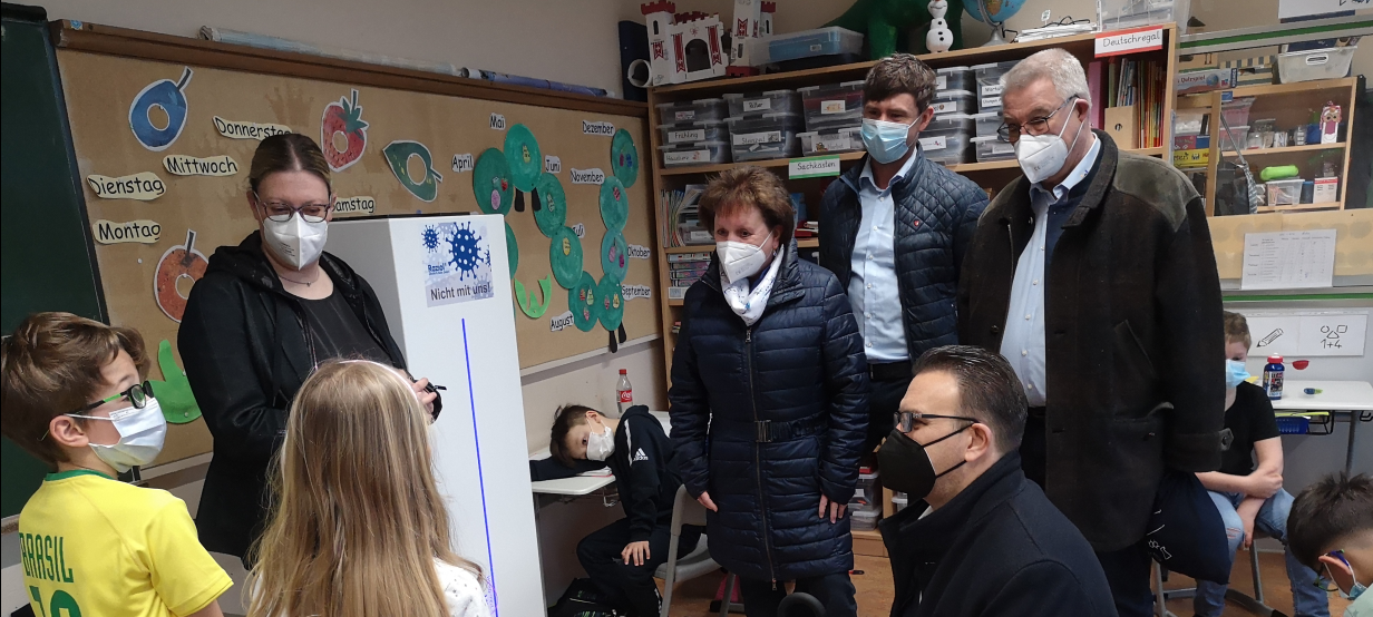 Letmather Grundschulen mit Luftreinigungsgeräten ausgestattet