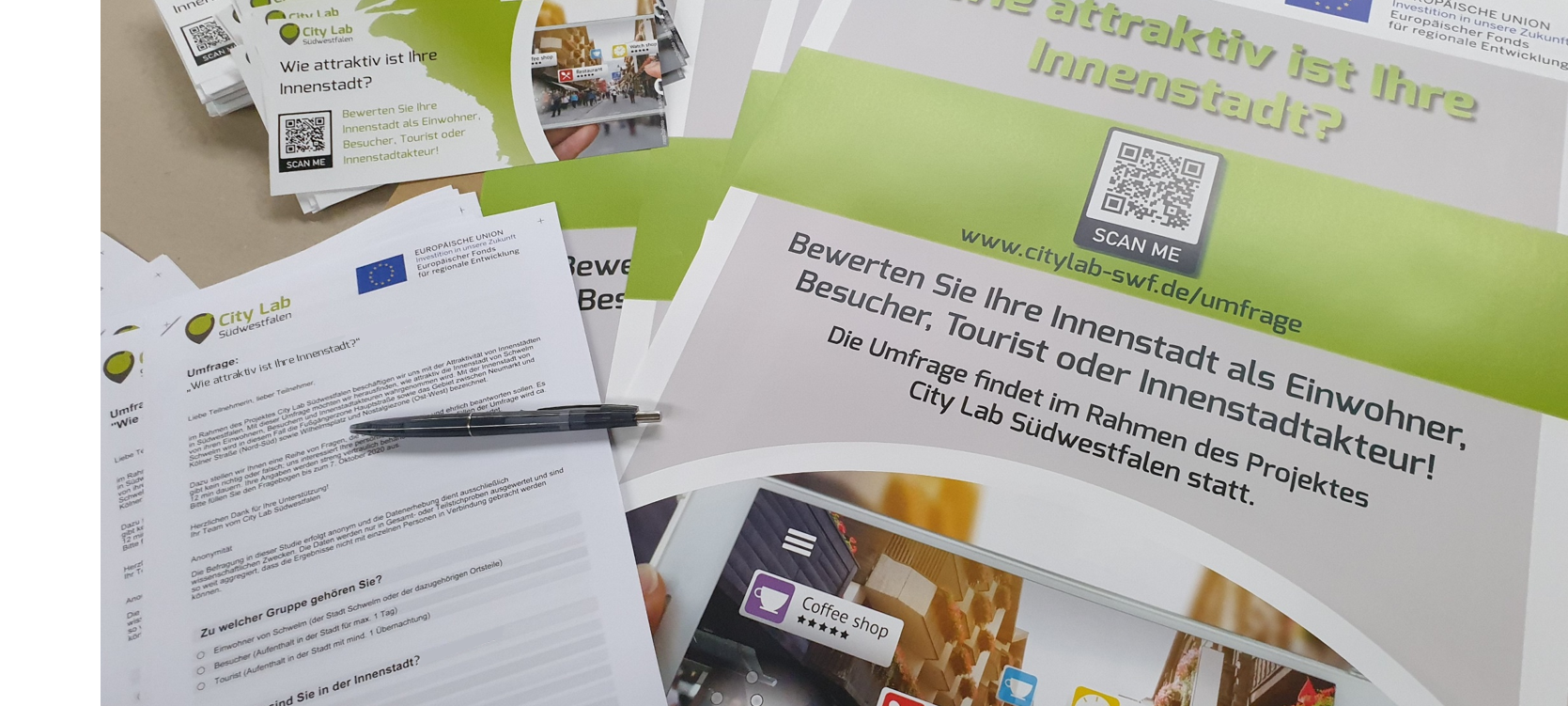 Umfrage zu Innenstädten