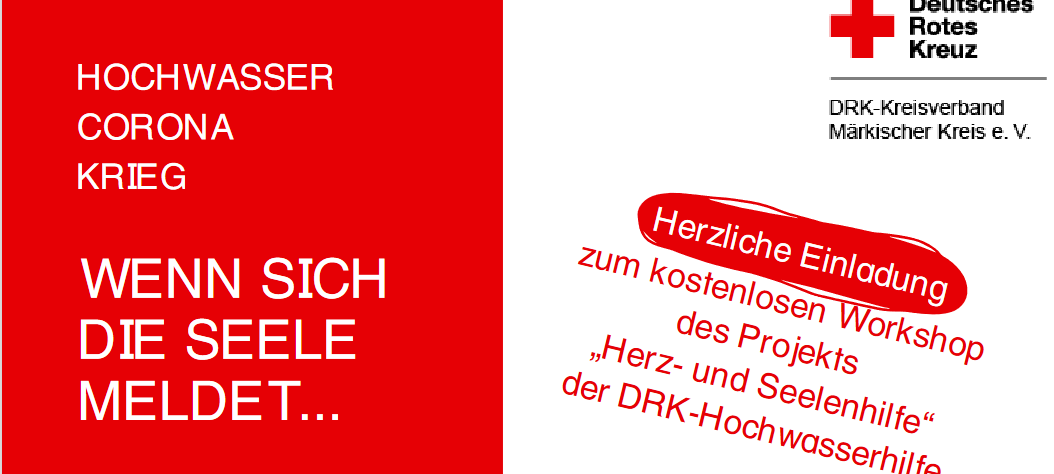 DRK: Seelenhilfe für Menschen im MK