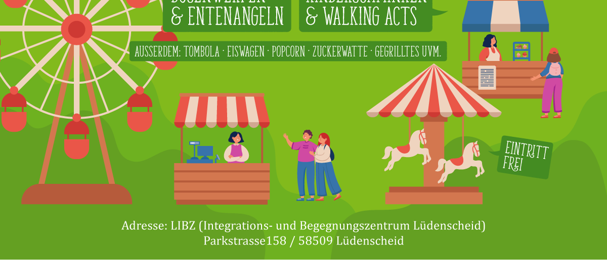 Jahrmarkt für Familien am Lüdenscheider Integrations- und Begegnungszentrum (LIBZ)