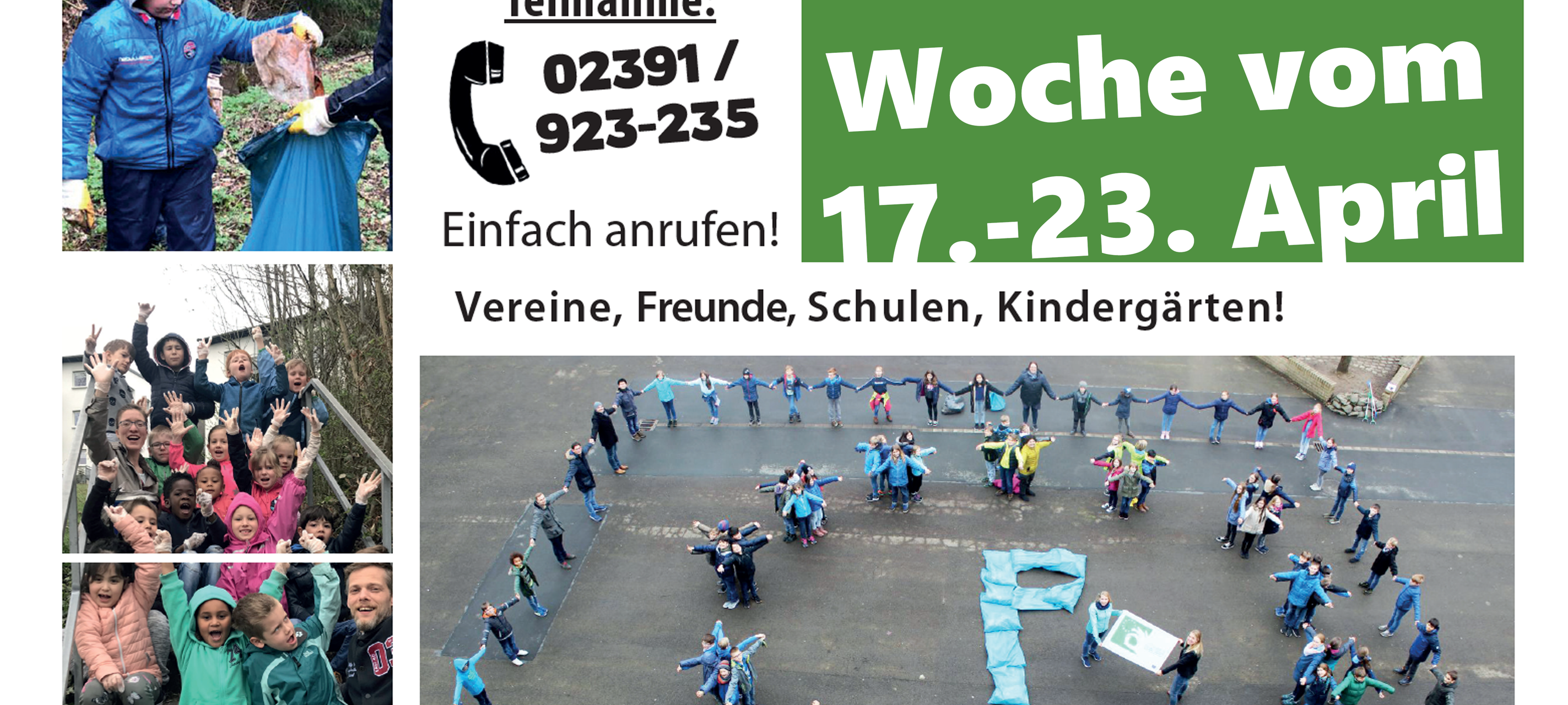 Plettenberg und Lüdenscheid starten Müllsammelaktion