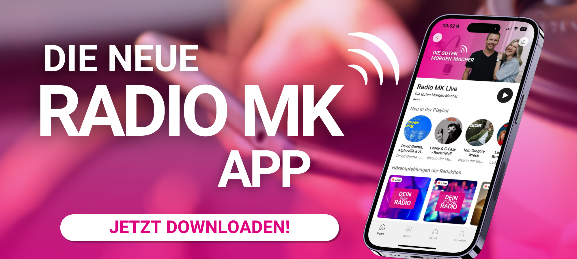Die Radio MK App