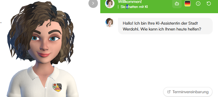 Werdohl startet digitalen KI-Bürgerassistenten
