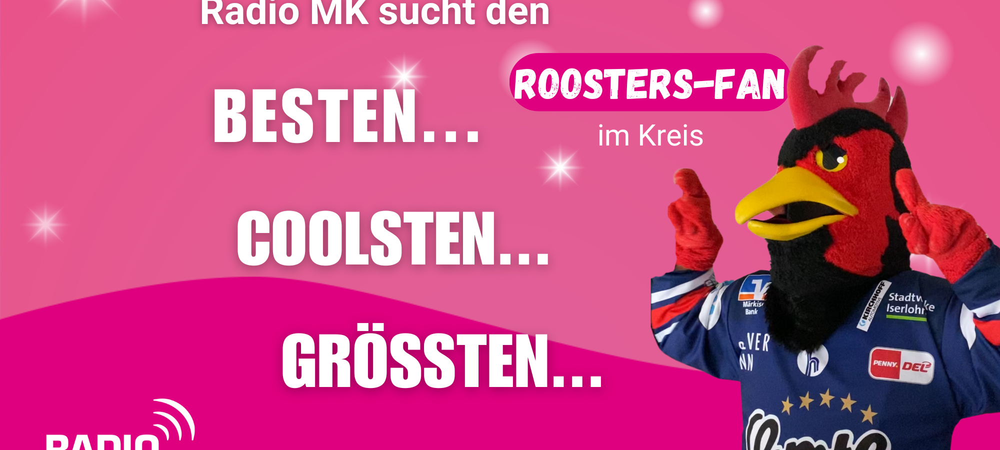 Radio MK sucht den besten, coolsten, größten Roosters-Fan: Die Gewinner