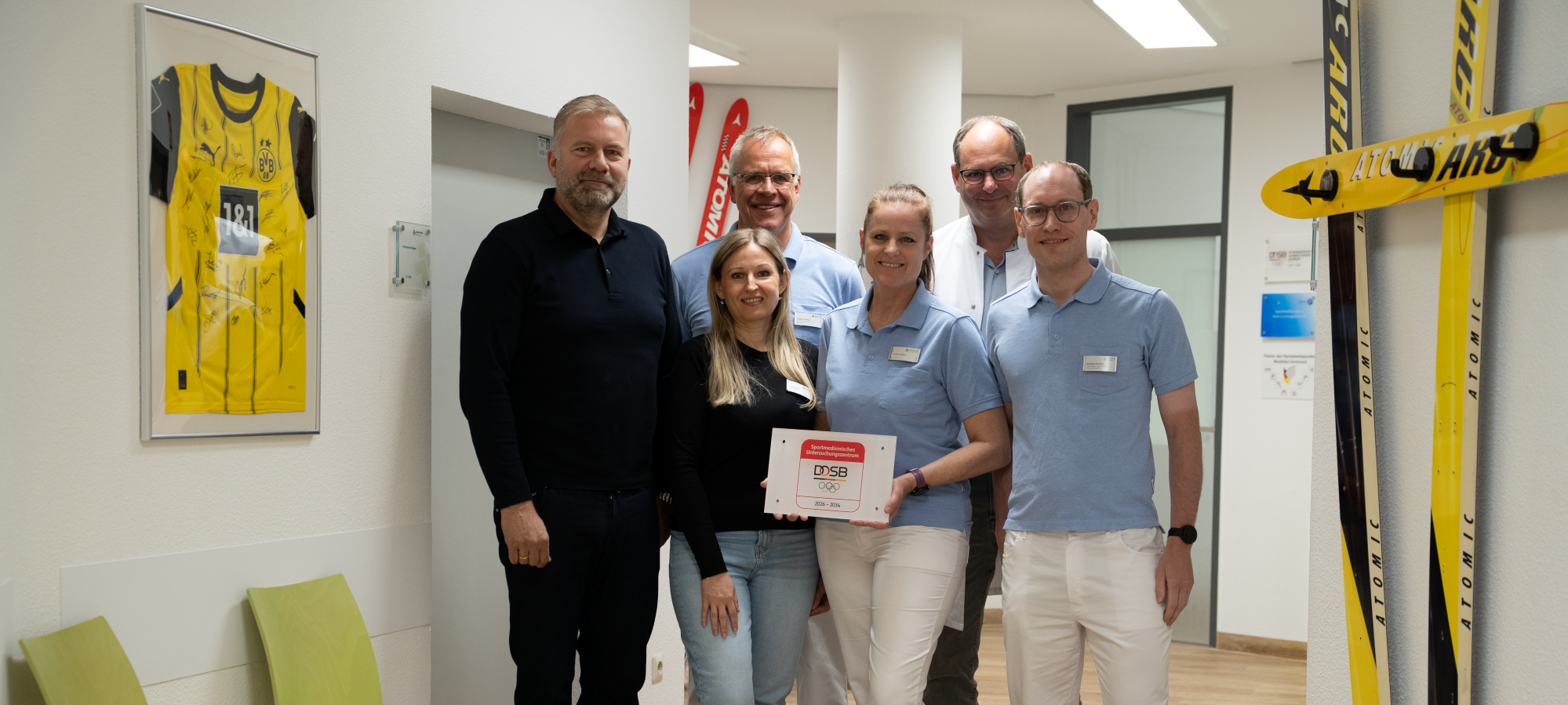 Sportklinik Hellersen bleibt DOSB-Zentrum