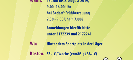 Iserlohner Kinderstadt: Jetzt anmelden!